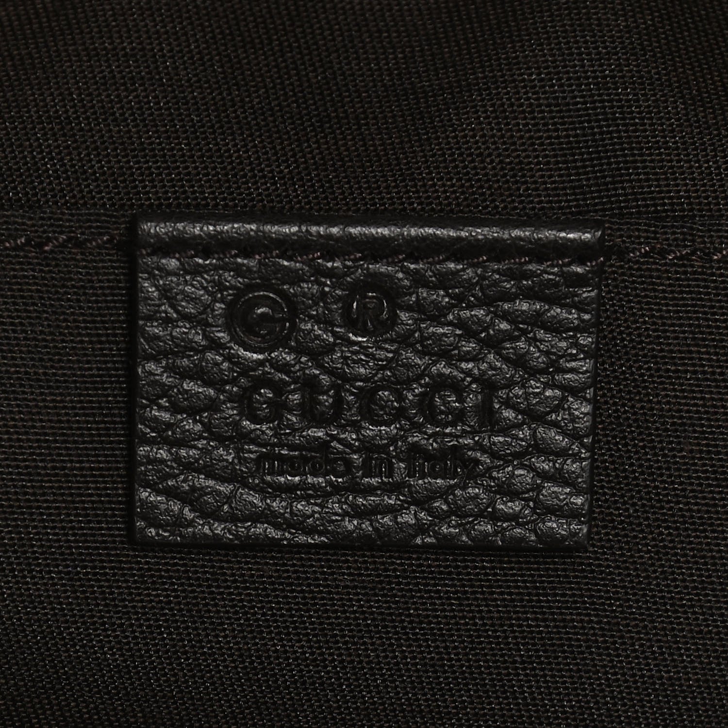 Gucci Monogram Belt Bag Dark Brown 10 of 12