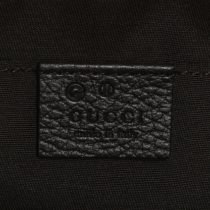 Gucci Monogram Belt Bag Dark Brown 10 of 12