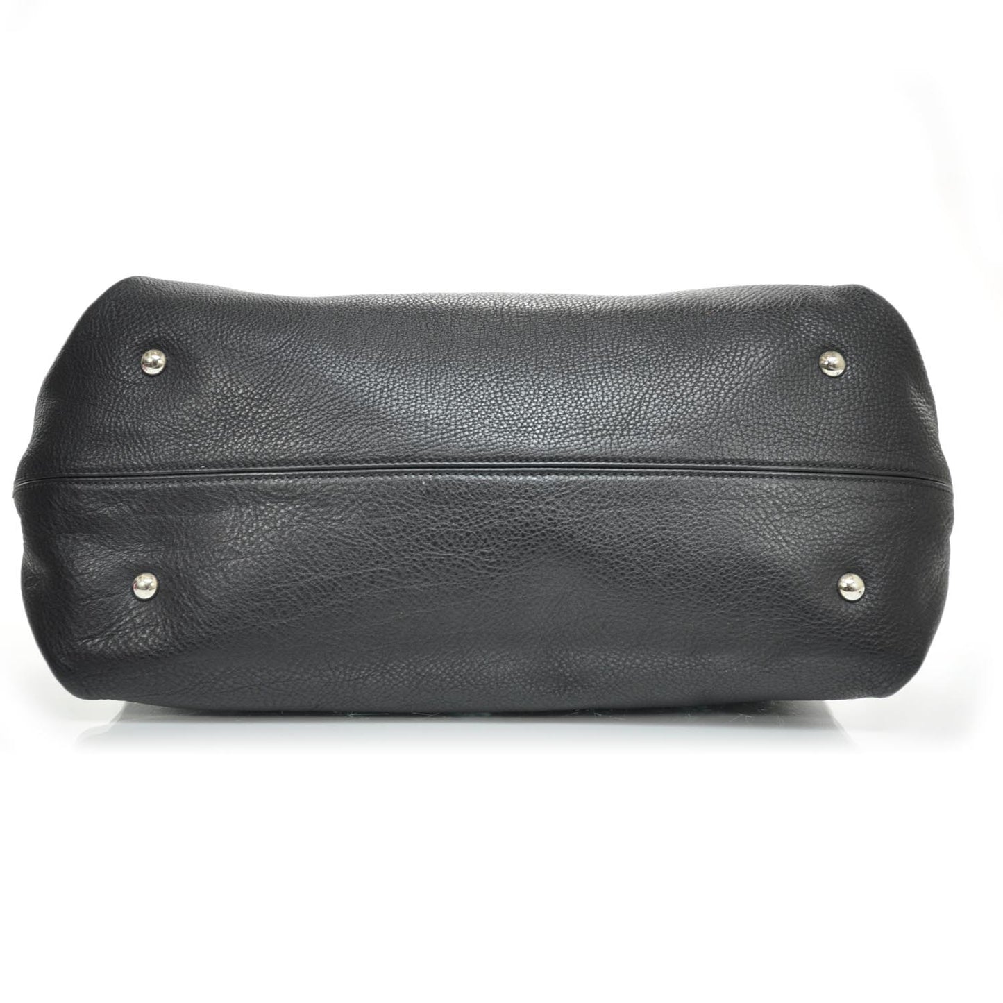 SALVATOREFERRAGAMOLeatherLargeSofiaBlack