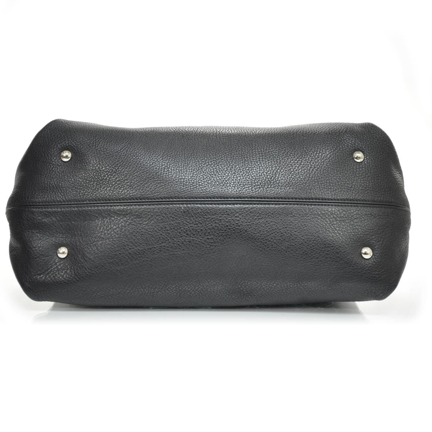 FASHIONPHILE SALVATOREFERRAGAMOLeatherLargeSofiaBlack 5 of 7