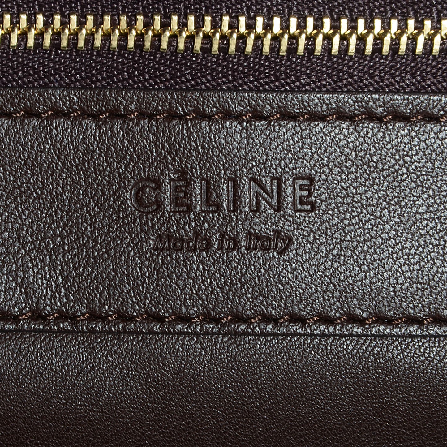 Lambskin Horizontal Bi-Color Coeur Cabas Indigo Khaki