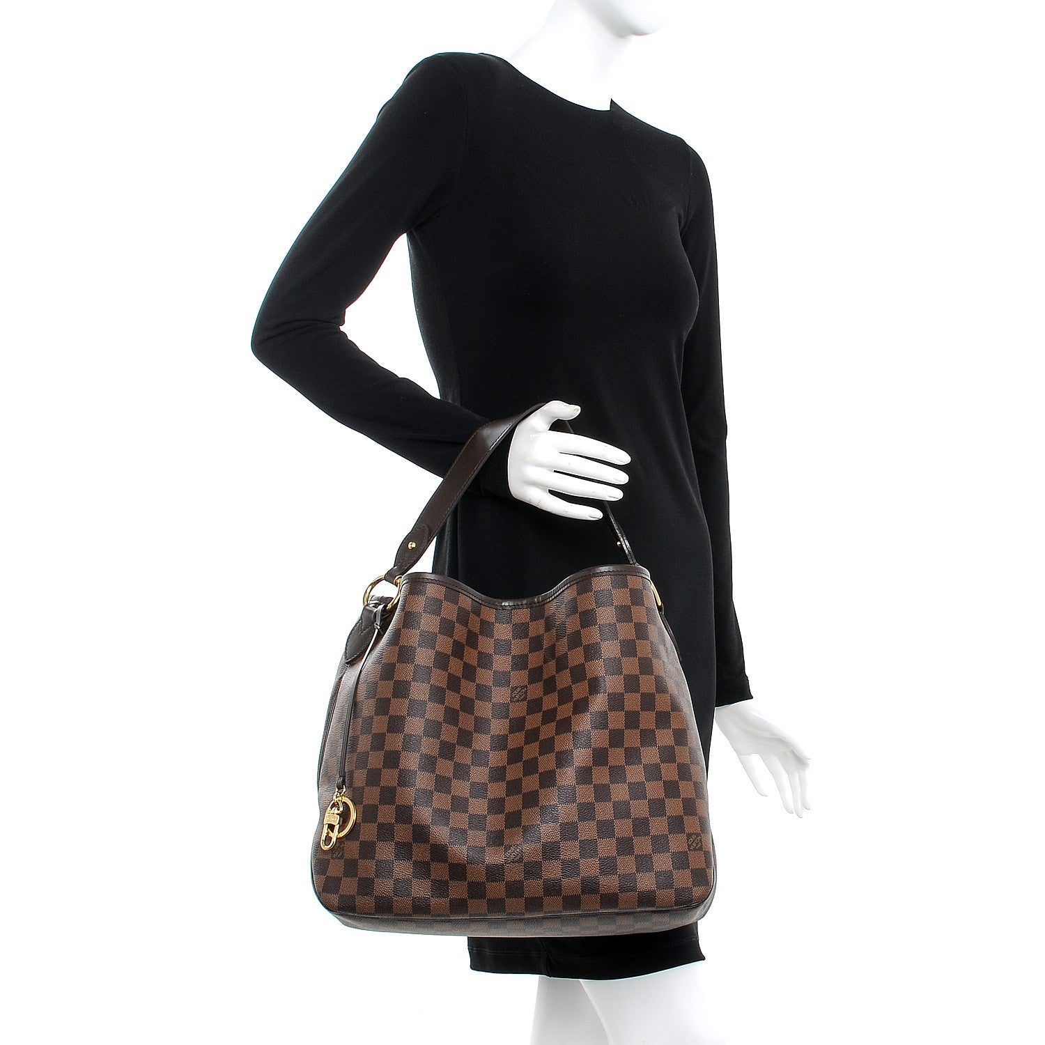 Louis Vuitton Damier Ebene Delightful MM 2 of 6