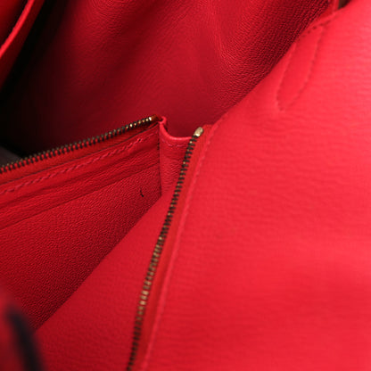 Hermes Epsom Birkin 35 Rouge Casaque 14 of 14