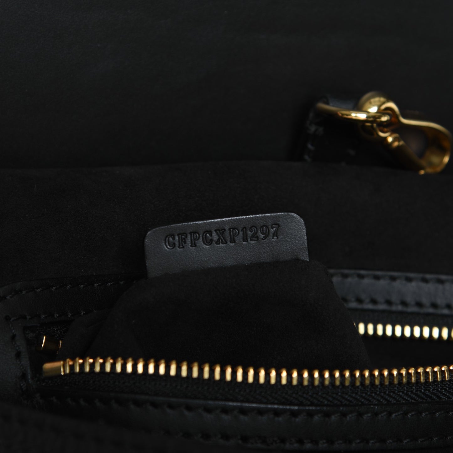 Calfskin Studded Bridle Saddle Bag Black