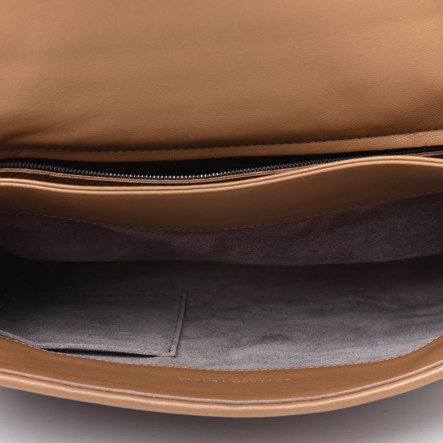 Nappa Intrecciato Large Olimpia Bag Camel