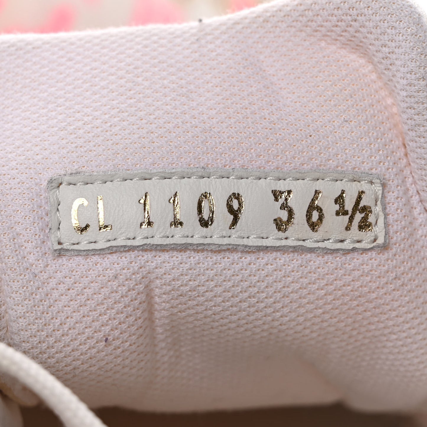 Technical Fabric Monogram Stellar Sneakers 36.5 Rose Pop