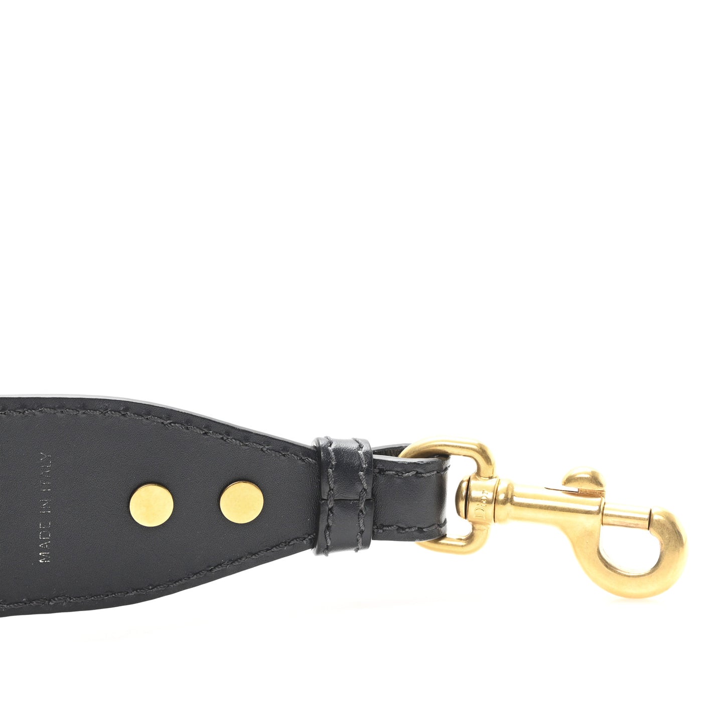Oblique Studded Shoulder Strap Blue
