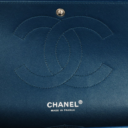 Chanel Patent Quilted Jumbo Double Flap Turquoise 7 of 11