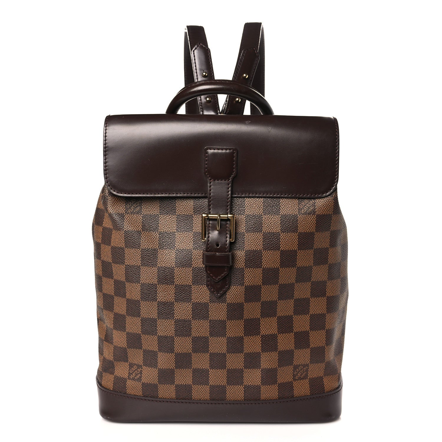 Louis Vuitton Damier Ebene Soho Backpack 1 of 13