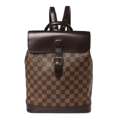 Louis Vuitton Damier Ebene Soho Backpack 1 of 13