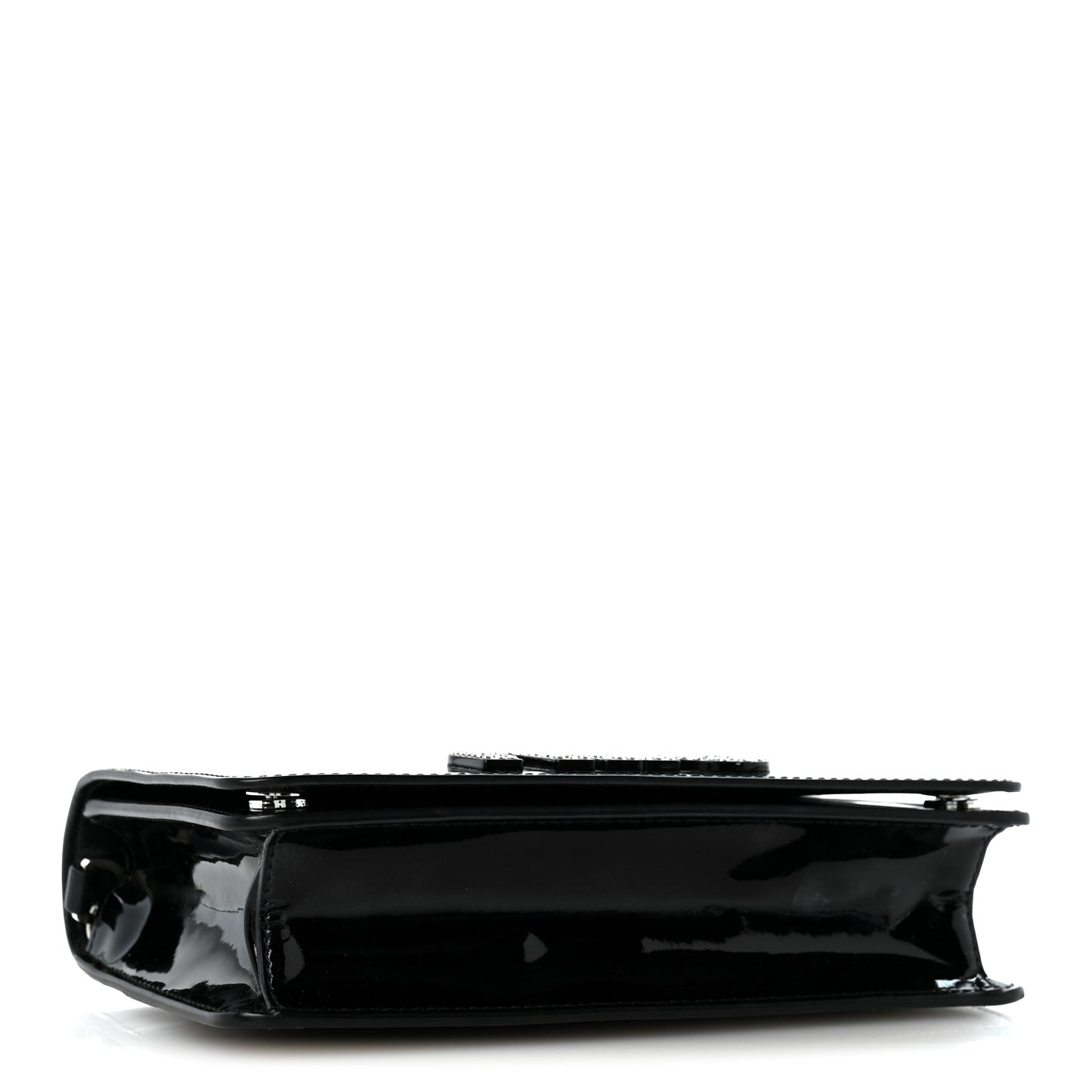 Vernice Crystal Wallet On Chain Black