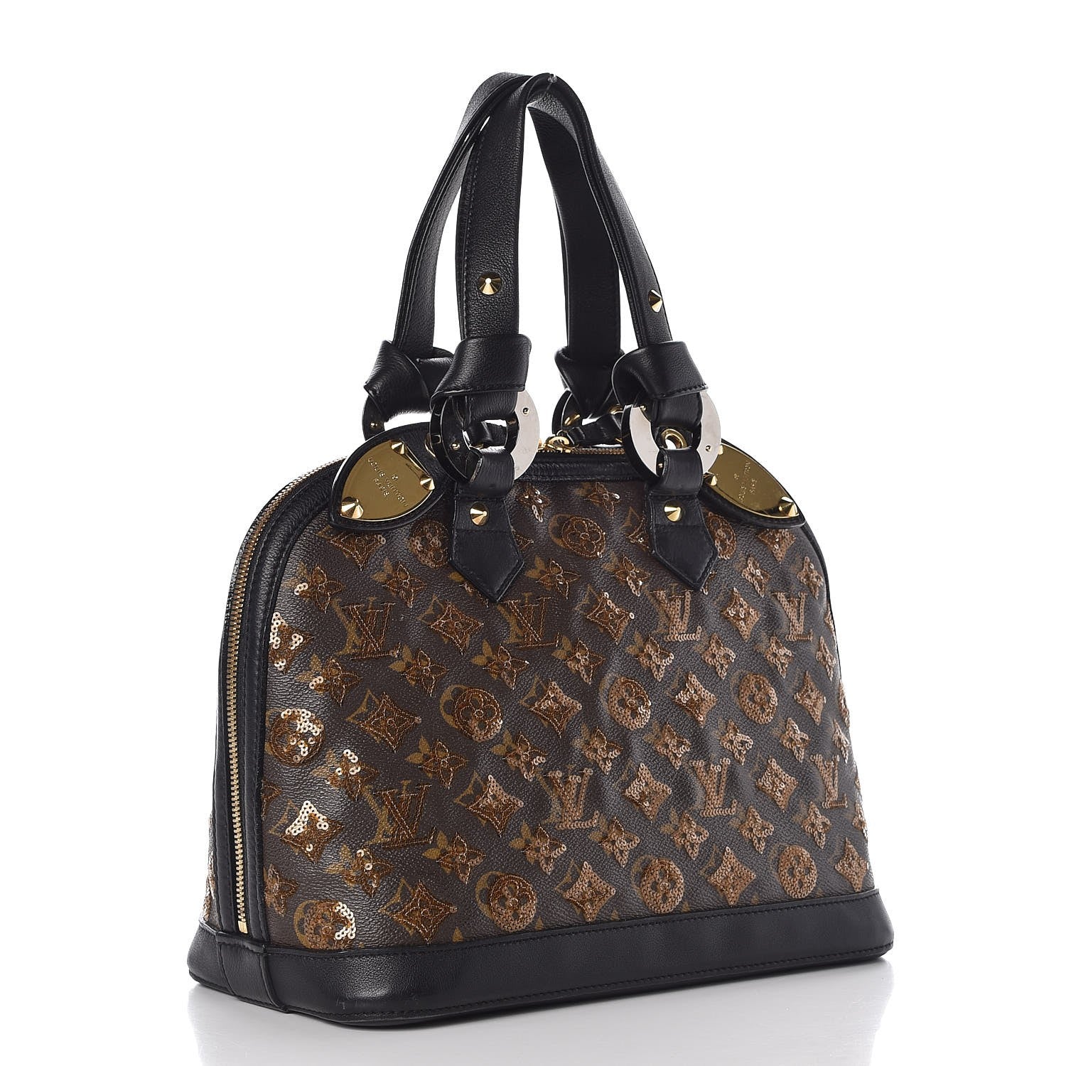 Louis Vuitton Monogram Sequins Eclipse Alma Ambre 3 of 12