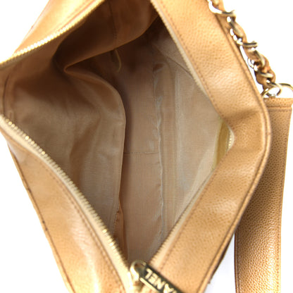 Chanel Caviar Quilted Hobo Beige 7 of 13