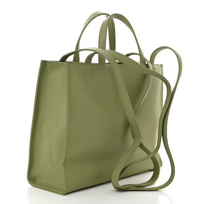 Telfar Vegan Leather Medium Shopping Bag Drab 3 of 9