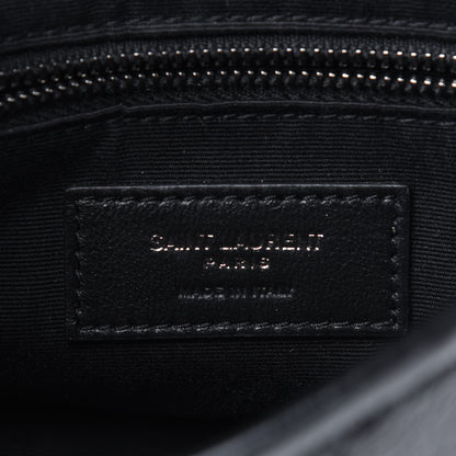 Saint Laurent Crinkled Calfskin Matelasse Monogram Niki Chain Wallet Black 11 of 33