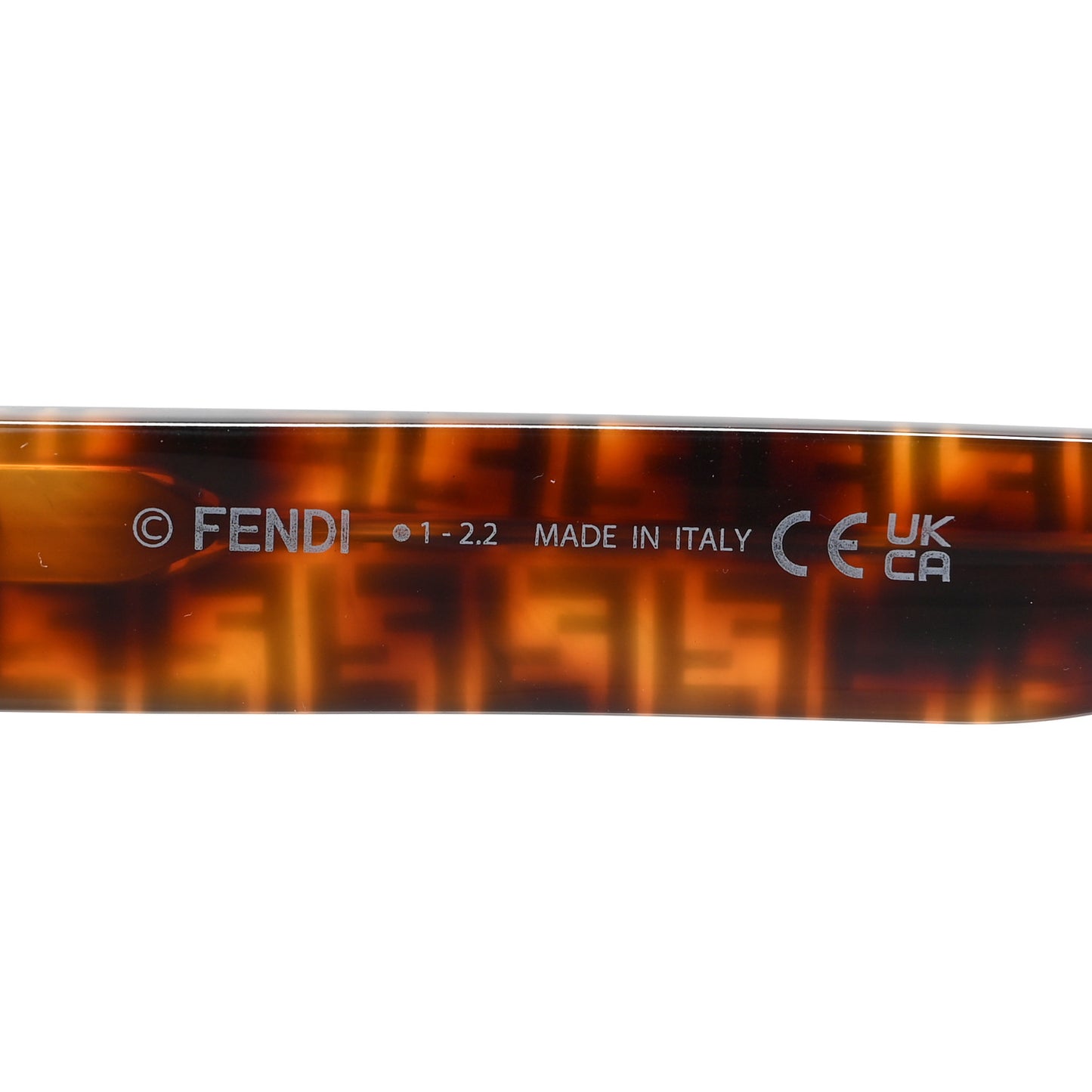 Acetate Fendi Bold Sunglasses FE40036U Havana Black