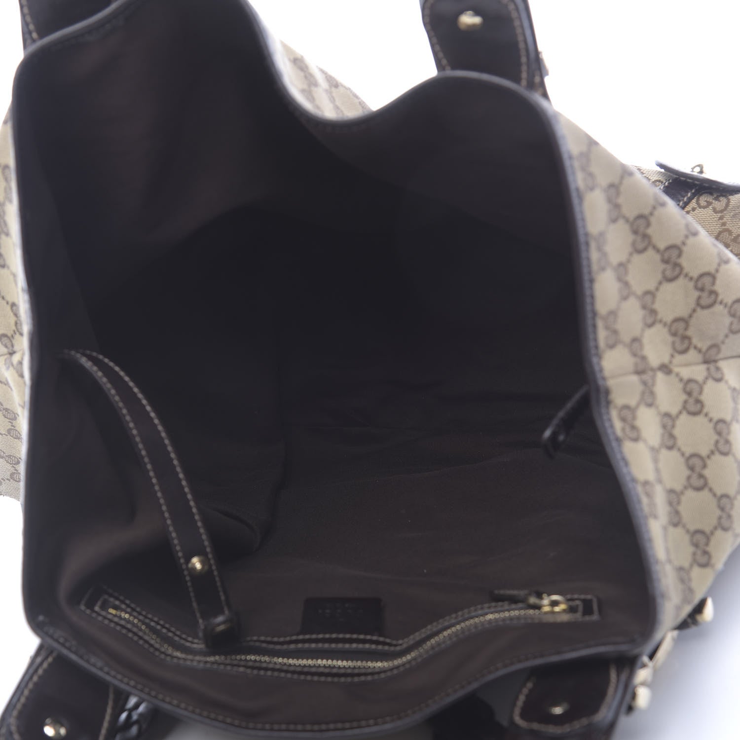 Gucci Monogram Medium Pelham Shoulder Bag Dark Brown 5 of 13
