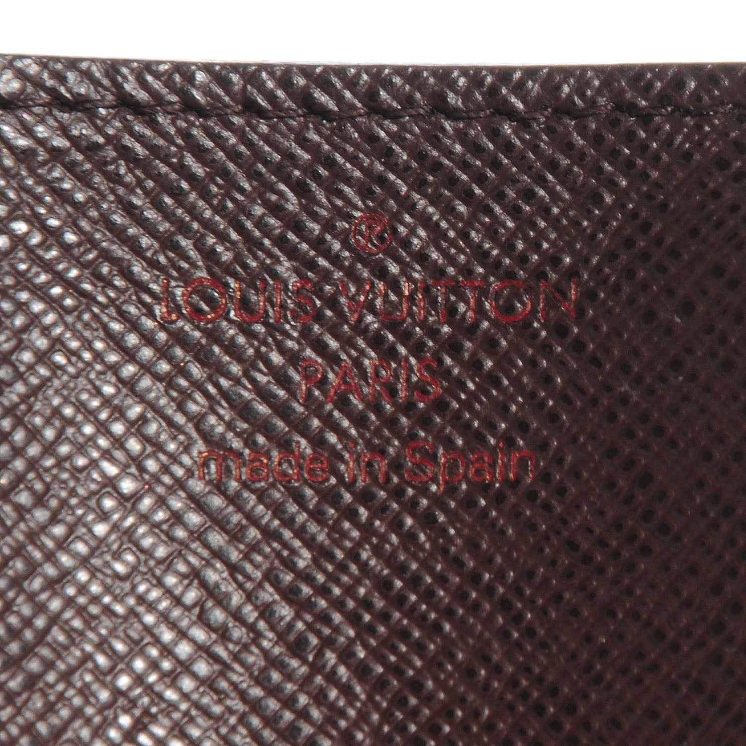Louis Vuitton Damier Ebene Business Card Holder 7 of 8