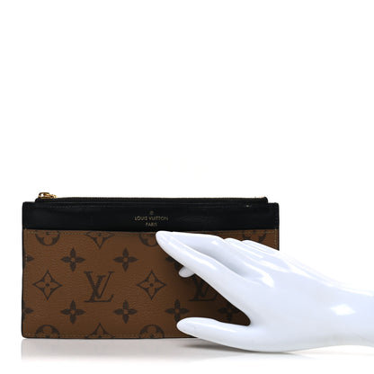 Louis Vuitton Reverse Monogram Slim Purse 2 of 7