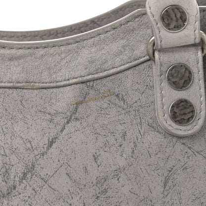 Balenciaga Agneau Marble Hardware Mini City Grey 11 of 13