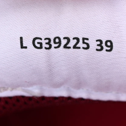 Chanel Suede Calfskin Logo Sneakers 39 Dark Pink 9 of 13