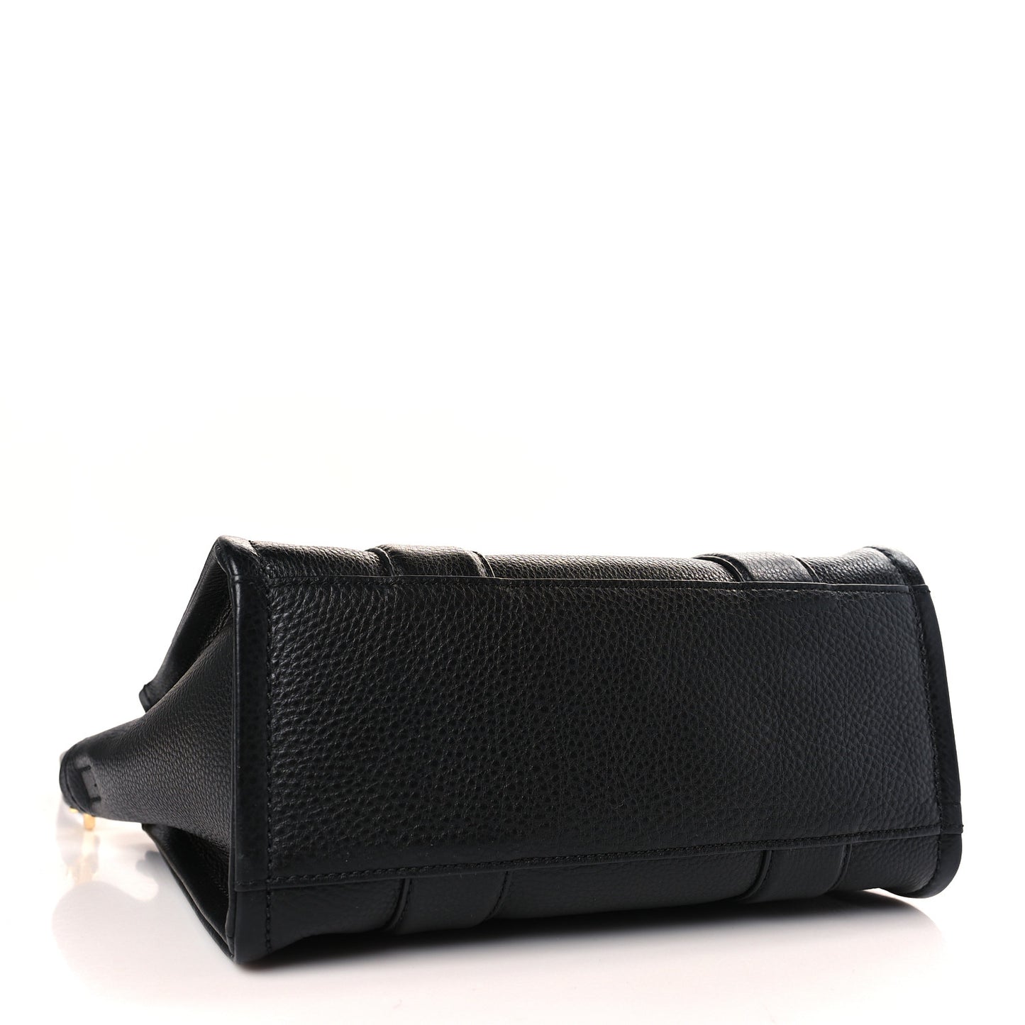 Grained Calfskin Small The Tote Bag Black