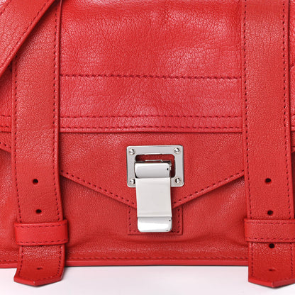 Proenza Schouler Lambskin PS1 Mini Crossbody Bag Red 7 of 9
