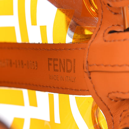 Fendi TPU FF Vitello Grace F is Fendi Mini Mon Tresor Bucket Bag Aranciata 9 of 11