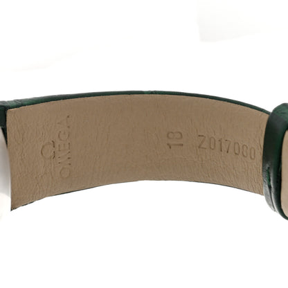 Omega 18K Sedna Gold Alligator Diamond Green Aventurin 29mm Constellation Automatic Watch 131.23.29.20.99.001 5 of 5