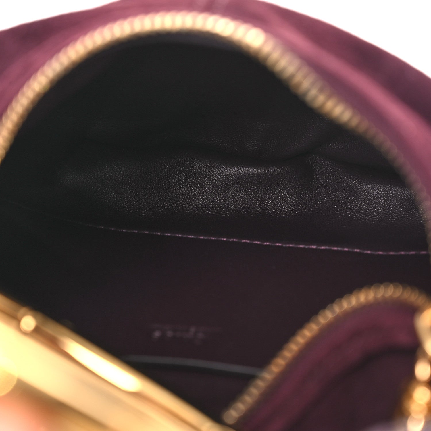 Chloe Suede Mini Bracelet Hobo Bag Deep Violine 5 of 10