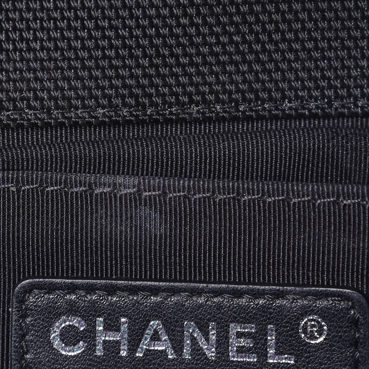 Chanel Canvas Quilted Medium Fluo Boy Flap Black Grey Yellow 8 of 11