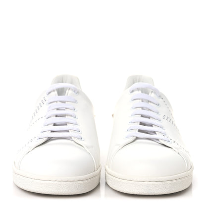 Valentino Garavani Calfskin Mens Backnet Sneakers 43.5 White 3 of 10