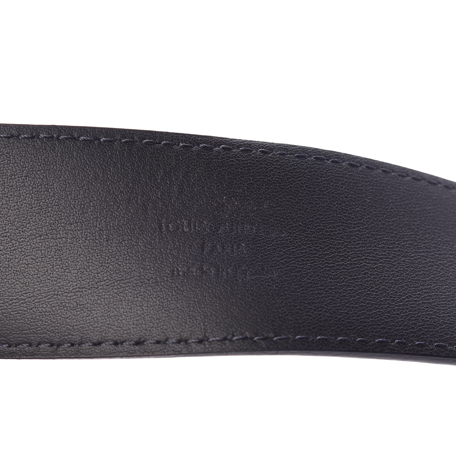 Louis Vuitton Damier Cobalt 40mm LV Initiales Belt 85 34 4 of 7