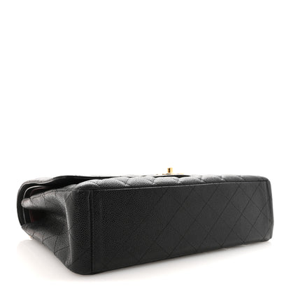 Chanel Caviar Quilted Maxi Double Flap Black 4 of 10