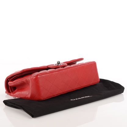 Chanel Lambskin Quilted Medium Double Flap Red 4 of 8