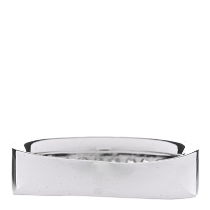 Parker & West by FASHIONPHILE 18K White Gold Diamond 1.00ctw Three Row Half Band Ring 54 7 3 of 5