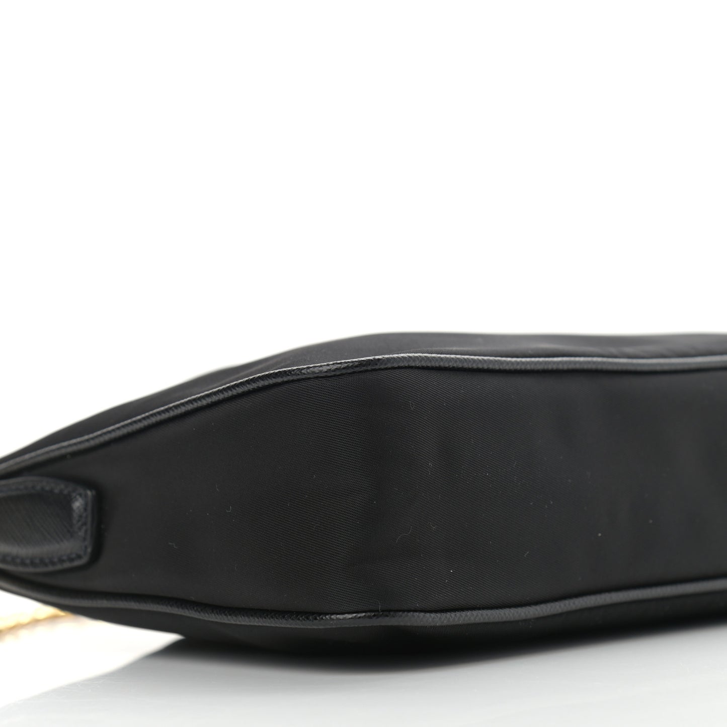 Tessuto Nylon Saffiano Crossbody Bag Black