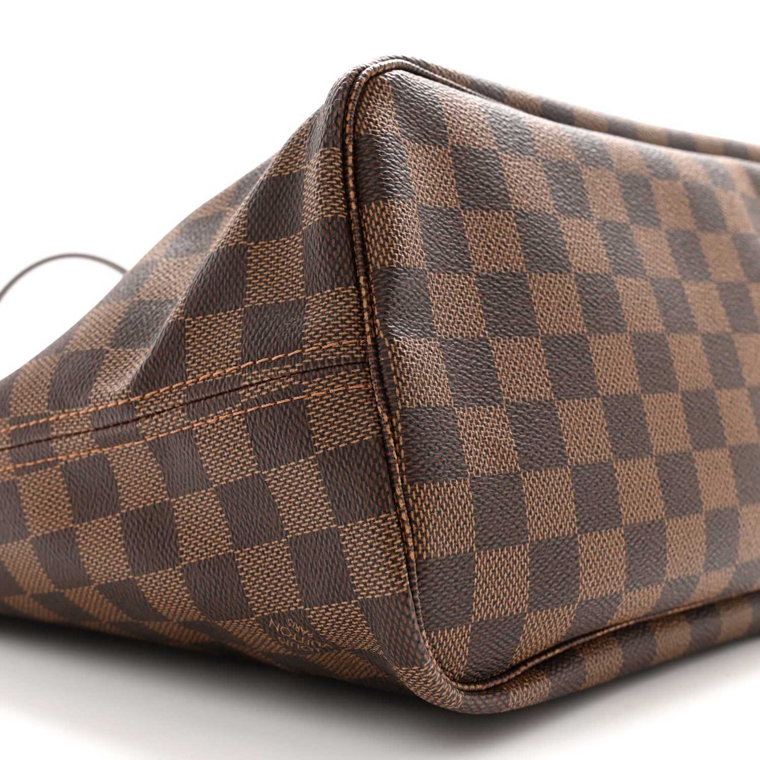 Louis Vuitton LOUIS VUITTON Damier Ebene Neo Neverfull MM Rose Ballerine 9 of 11