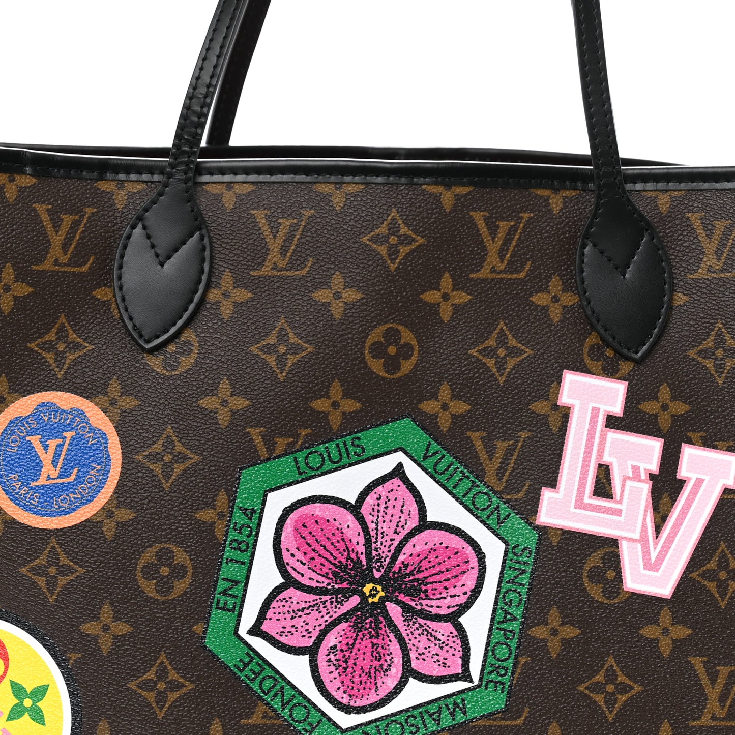 Monogram My LV World Tour Neverfull MM