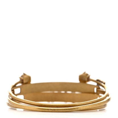 Christian Dior Metal Crystal Dio(r)evolution Bracelet Set Gold 3 of 4