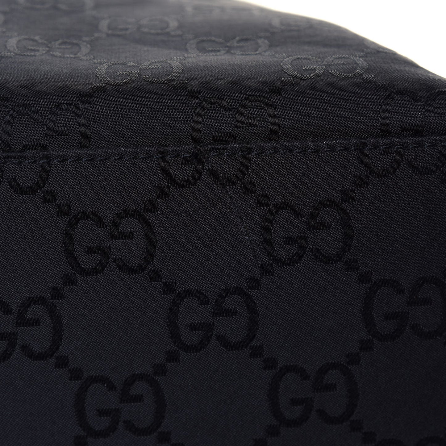 Nylon Monogram Hobo Black