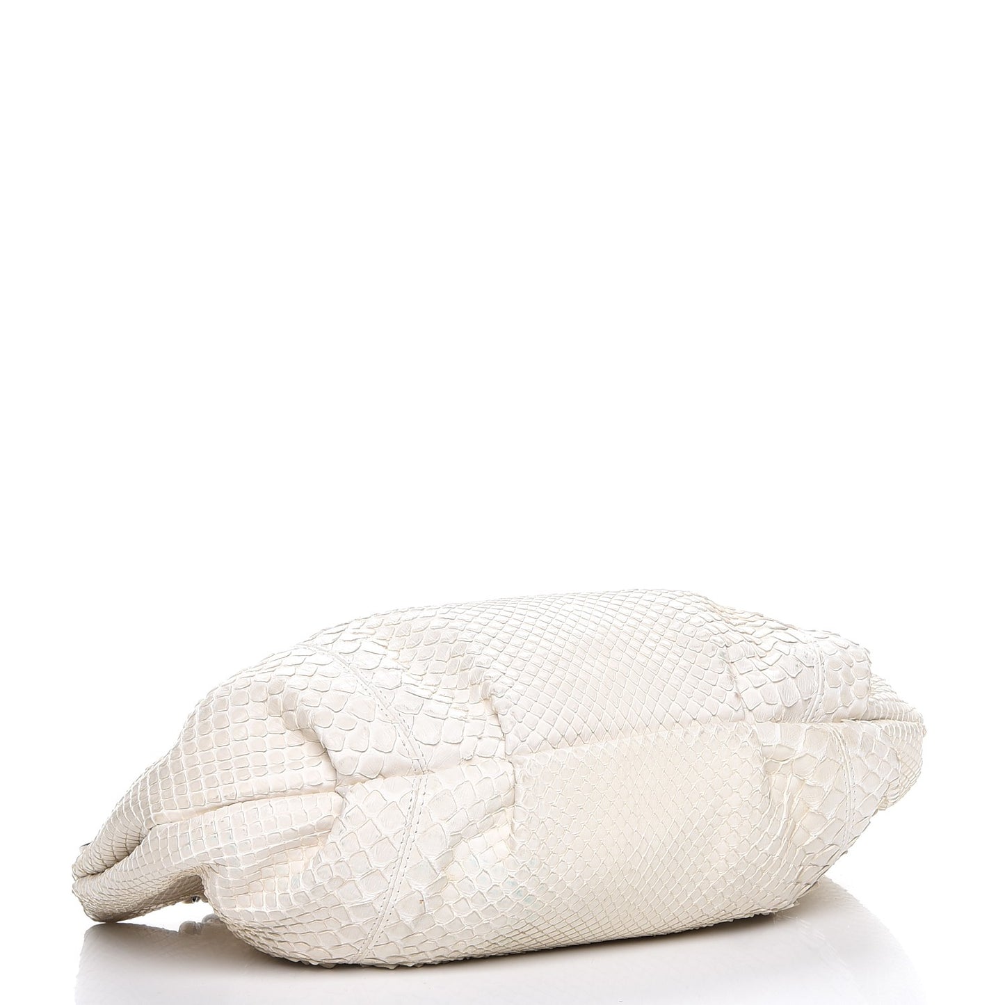Python Croissant Bag Ivory