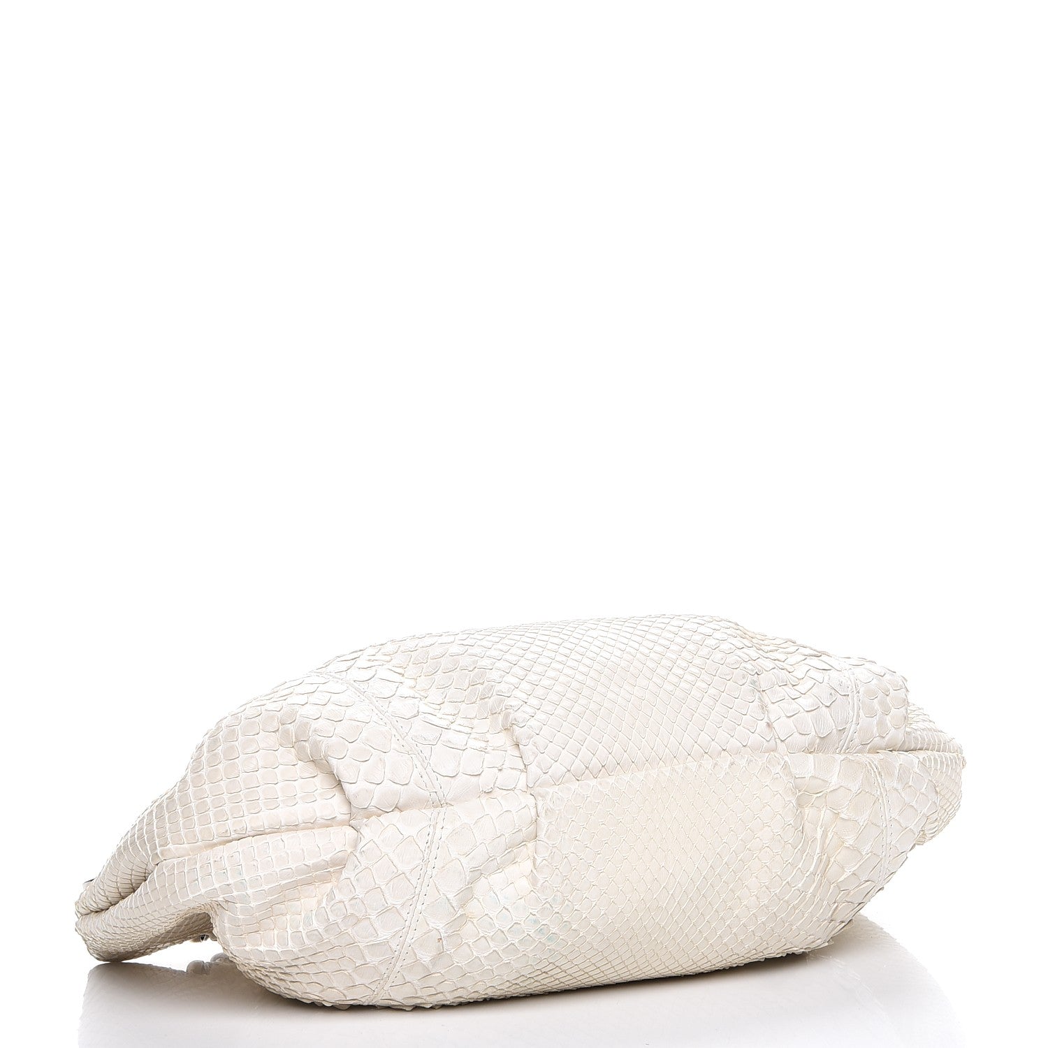 Chanel Python Croissant Bag Ivory 4 of 7