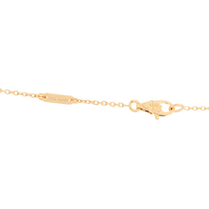 Van Cleef & Arpels 18K Rose Gold Carnelian Sweet Alhambra Pendant Necklace 5 of 7