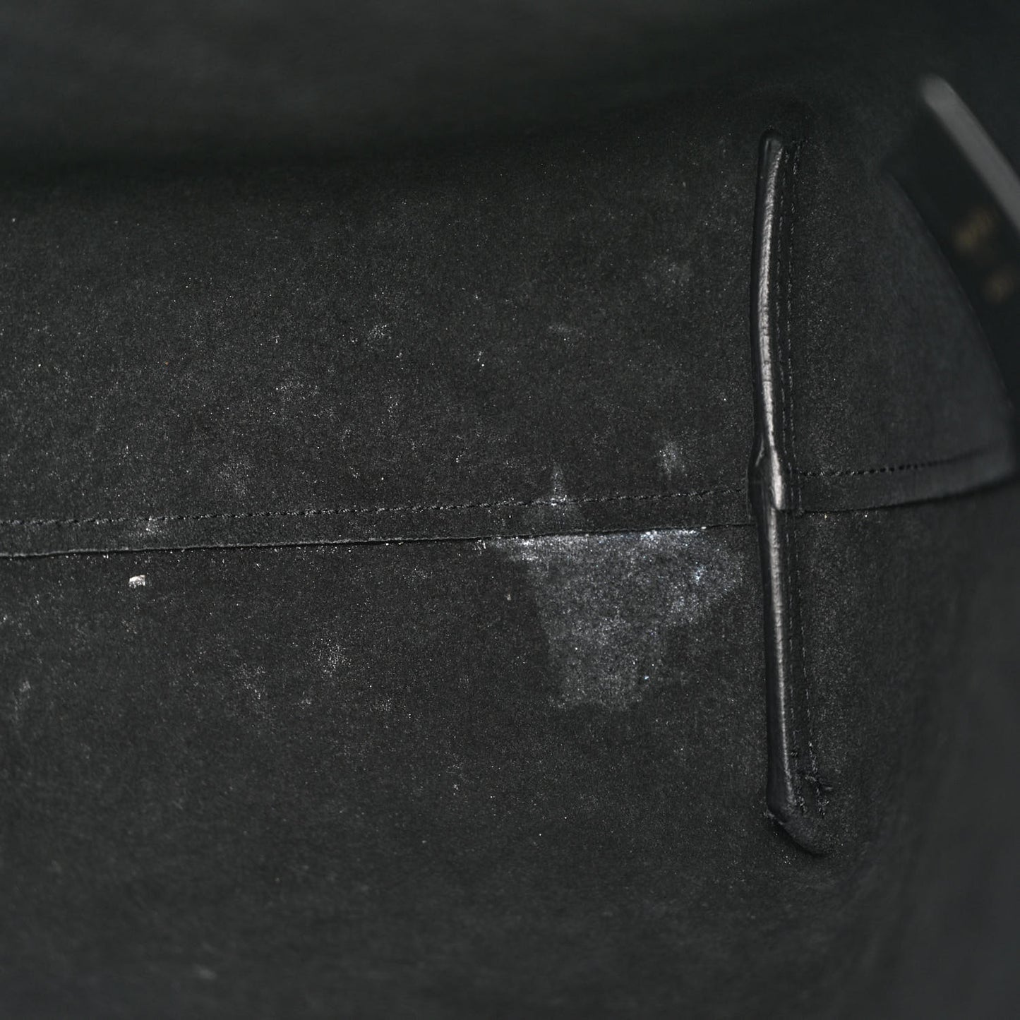 Calfskin Large Shopping Tote Black