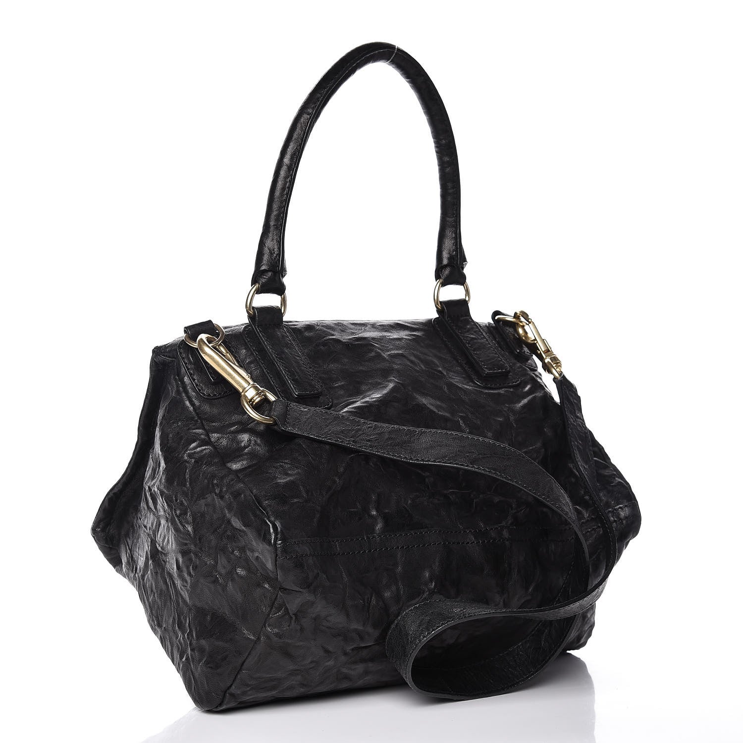 Givenchy Tumbled Sheepskin Medium Pandora Bag Black 3 of 12