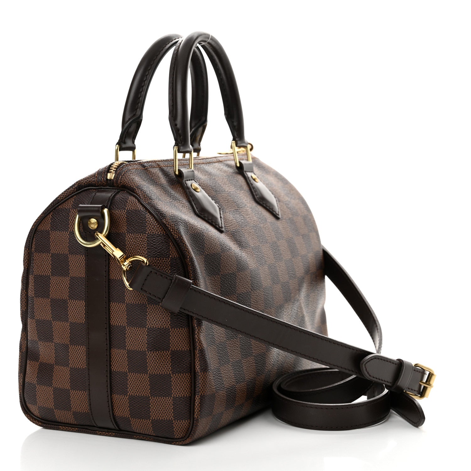 Louis Vuitton Damier Ebene Speedy Bandouliere 25 3 of 12