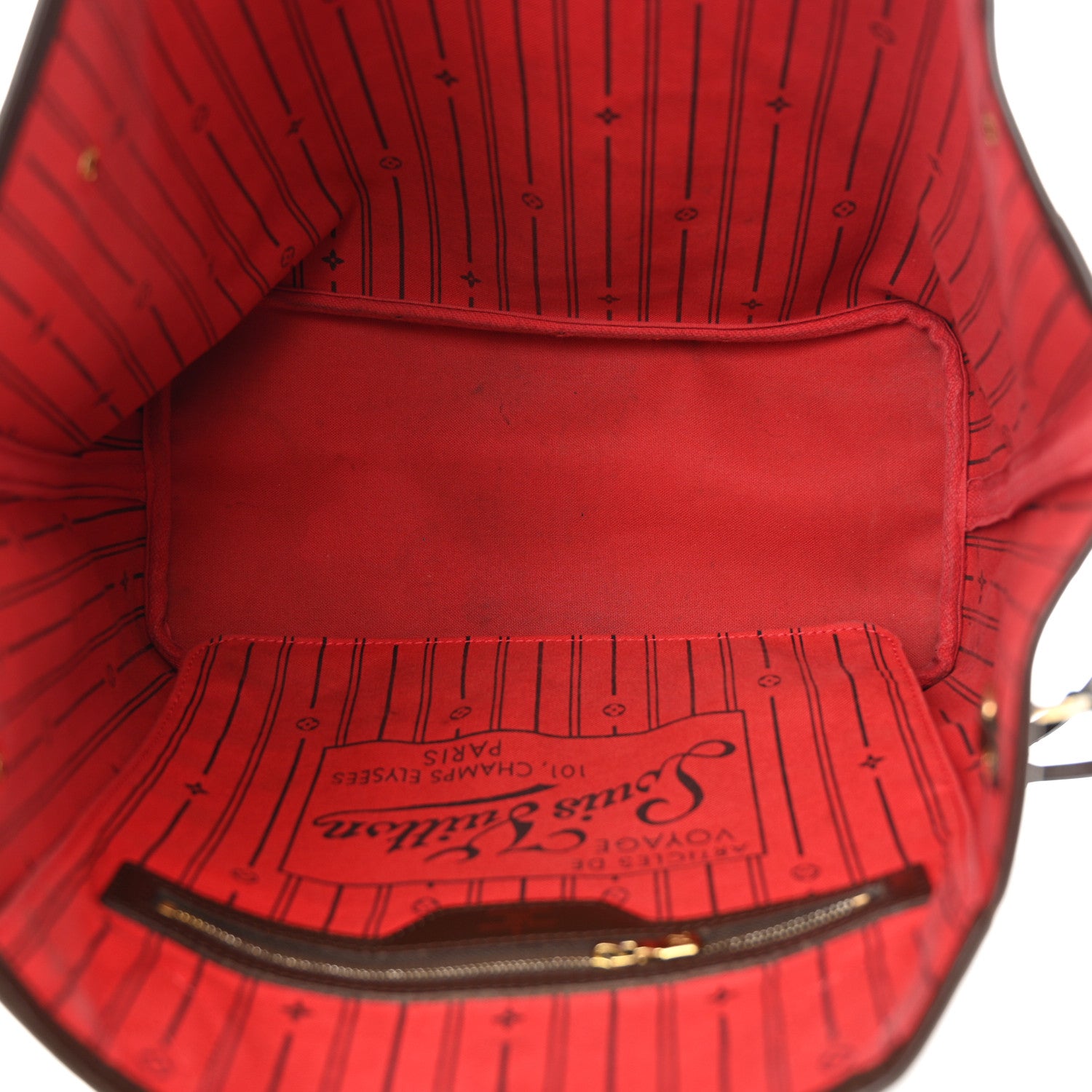 Louis Vuitton Damier Ebene Neverfull MM 5 of 21