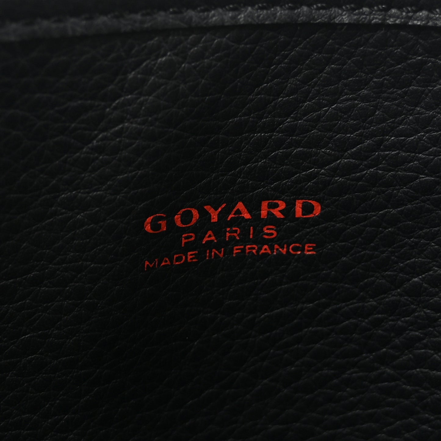 Goyardine Coeur Reversible Mini Anjou Black
