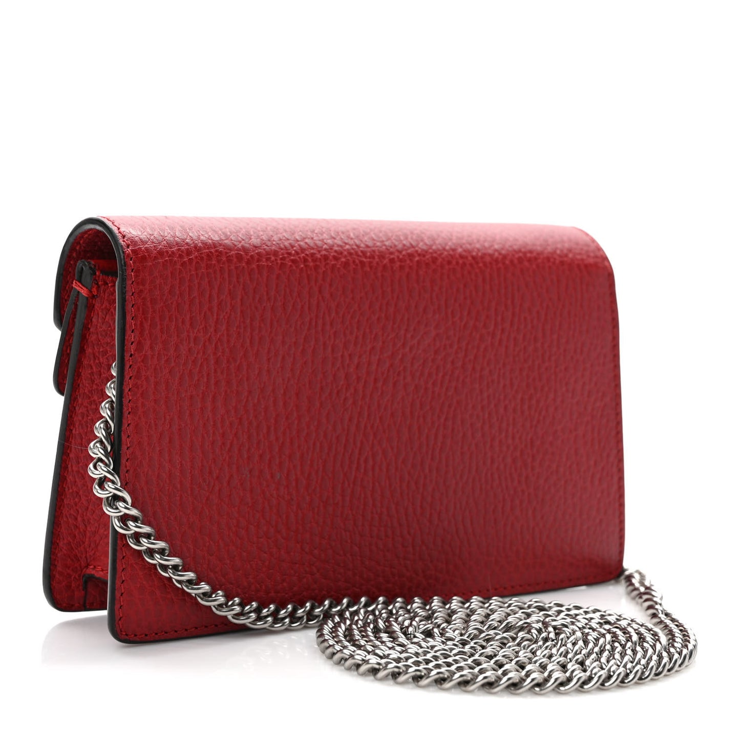 Calfskin Super Mini Dionysus Shoulder Bag Hibiscus Red